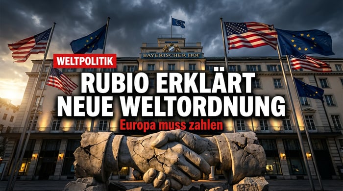 Rubios Münchner Auftritt: Wenn Amerika Europa die „neue Weltordnung" erklärt