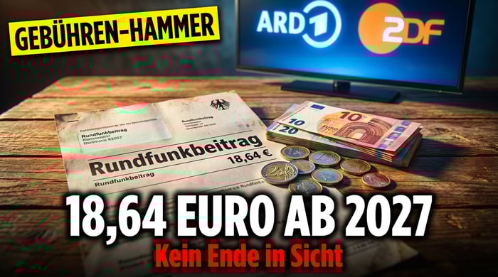 Rundfunkbeitrag soll erneut steigen: 18,64 Euro ab 2027 – und kein Ende in Sicht