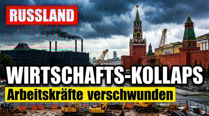 Russlands Wirtschaft am Abgrund: Zentralbankchefin gesteht historischen Arbeitskräftemangel ein