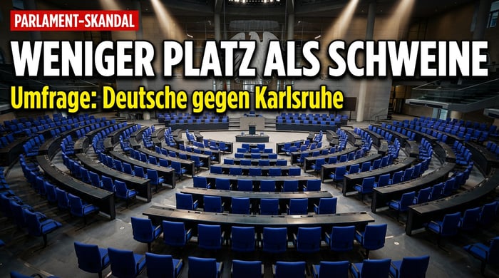 Saalstreit im Bundestag: Deutsche stellen sich gegen Karlsruhe – und gegen die SPD