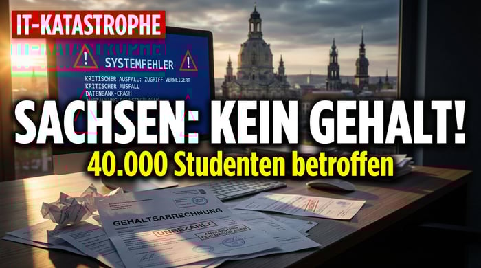 Sachsens IT-Desaster: Wenn der Staat nicht einmal mehr Gehälter überweisen kann