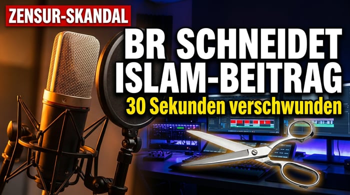 Schere im Kopf: Bayerischer Rundfunk schneidet brisante Islamismus-Passagen aus Ruhs-Sendung