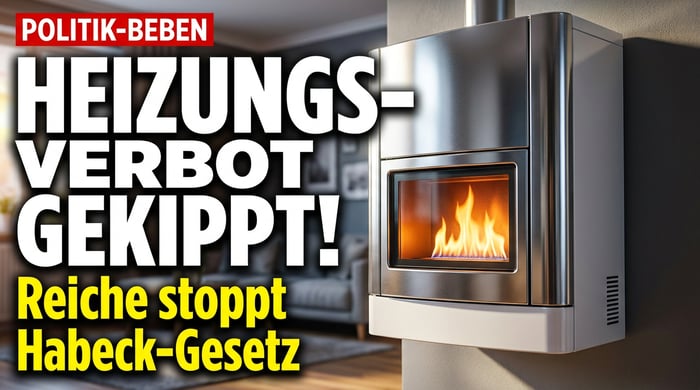 Schluss mit dem grünen Heizungs-Diktat: Reiche begräbt Habecks Energiewende-Albtraum