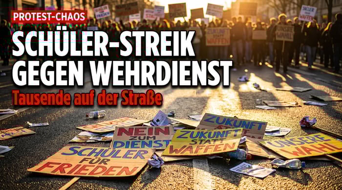 Schülerstreik gegen Wehrdienst: Wenn Naivität auf Realität trifft