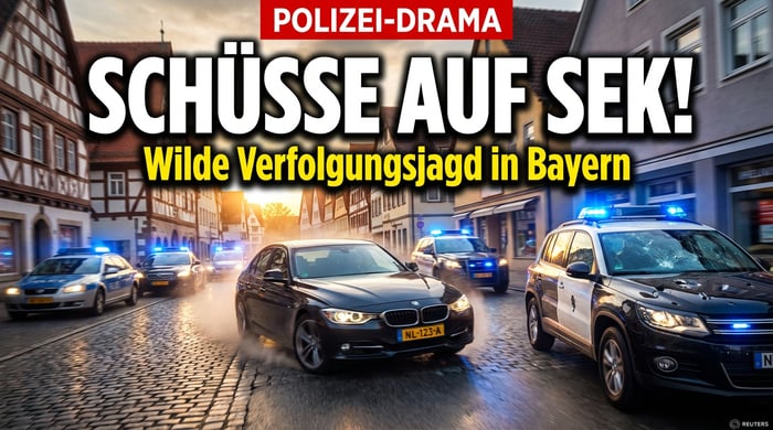 Schüsse auf Spezialkräfte: Türkische Staatsangehörige liefern sich wilde Verfolgungsjagd mit der Polizei