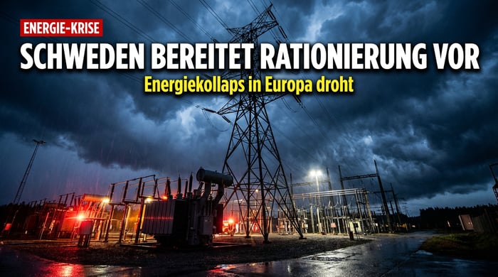 Schweden rüstet sich für den Blackout: Wenn Regierungen ihre Bürger auf Rationierung vorbereiten