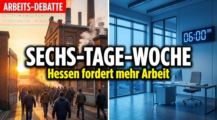 Sechs-Tage-Woche statt Vier-Tage-Traum: Hessens Ministerpräsident fordert Rückkehr zur Leistungsgesellschaft