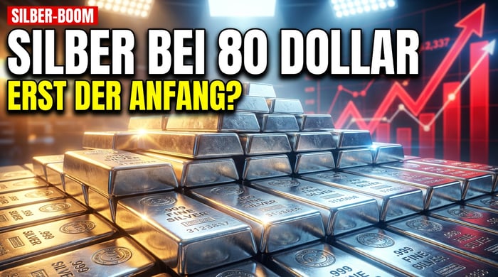 Silber bei 80 Dollar: Warum die wahre Rallye möglicherweise erst beginnt