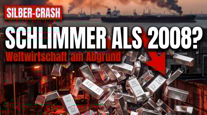 Silber im Sturzflug: Droht der Weltwirtschaft ein Schock schlimmer als 2008?