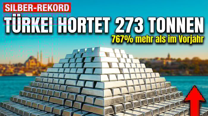 Silber-Tsunami am Bosporus: Türkei hortet Rekordmengen des weißen Edelmetalls