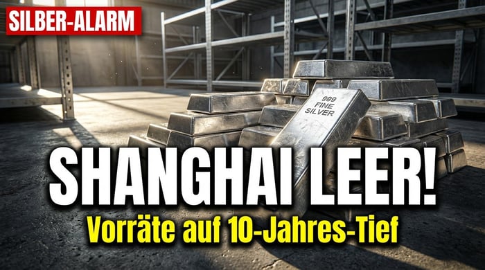 Silberknappheit in Shanghai: Lagerbestände auf Zehnjahrestief – ein Weckruf für Anleger