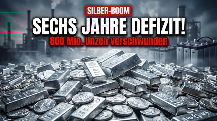 Silbermarkt unter Hochspannung: Sechs Jahre Defizit, Batterie-Revolution und Staatskäufe treiben das weiße Metall