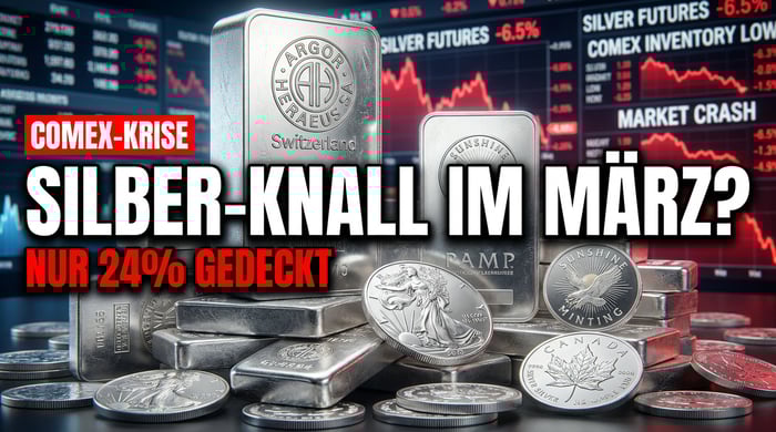 Silbermarkt vor dem Sturm: Droht der COMEX im März der große Knall?