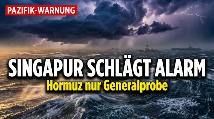 Singapur warnt: Hormuz ist nur die Generalprobe – der eigentliche Sturm braut sich im Pazifik zusammen