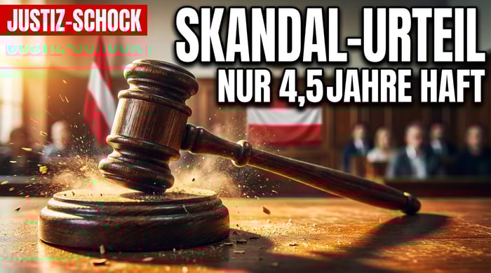 Skandalurteil in Wien: Kinderschänder kommt mit viereinhalb Jahren davon