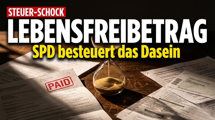 SPD erfindet den „Lebensfreibetrag" – Wenn das bloße Existieren zur Steuerschuld wird