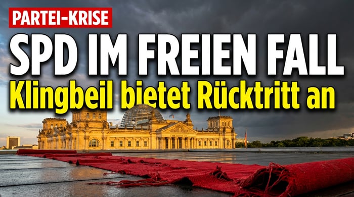 SPD im freien Fall: Klingbeil bietet nach Wahldebakel indirekt seinen Rücktritt an