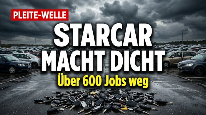 Starcar am Ende: Hamburger Autovermieter wird abgewickelt – über 600 Arbeitsplätze vernichtet