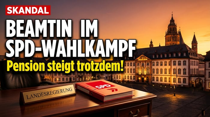 Steuerzahler finanziert SPD-Wahlkampf durch die Hintertür: Rheinland-Pfalz beurlaubt Beamtin für Parteiarbeit