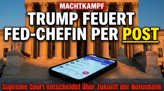 Supreme Court prüft Trumps Entlassung der Fed-Gouverneurin per Social Media