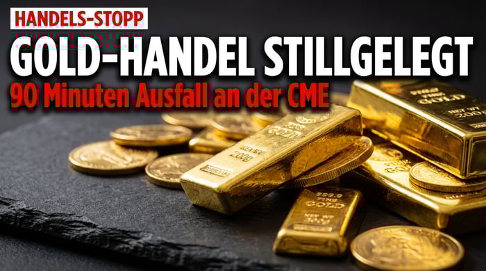 Technisches Versagen an der CME: Wenn der Goldhandel plötzlich stillsteht