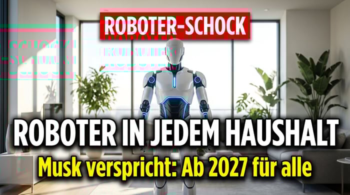 Tesla-Chef kündigt Roboter-Revolution an: Optimus soll ab Ende 2027 in jeden Haushalt einziehen