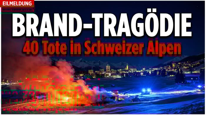 Tragödie in den Schweizer Alpen: Erste Opfer der Brandkatastrophe von Crans-Montana identifiziert