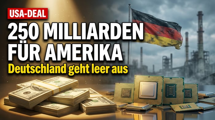 Trump-Deal mit Taiwan: 250 Milliarden Dollar für Amerika – und Deutschland schaut in die Röhre