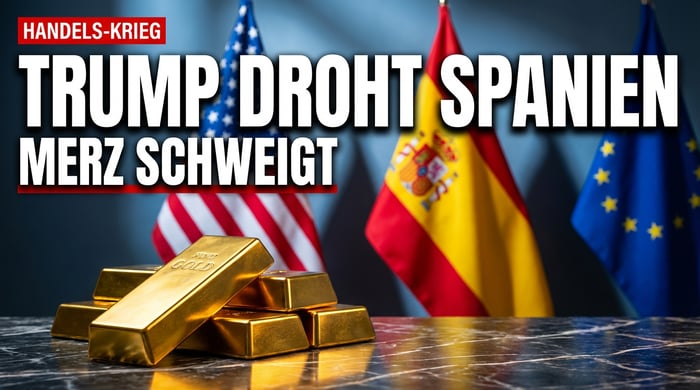 Trump droht Spanien mit Handelsembargo – und Merz schweigt feige im Oval Office