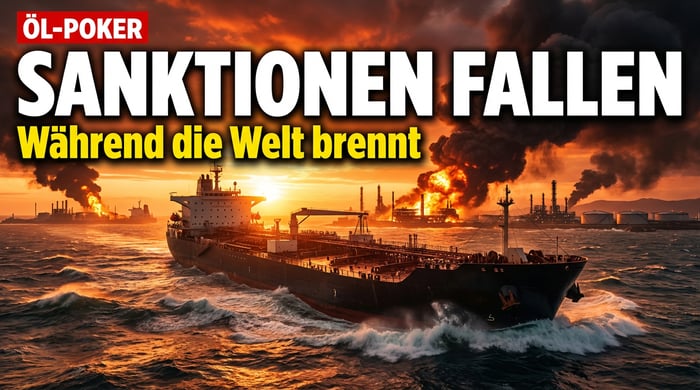Trumps Öl-Poker: Sanktionen fallen, während die Welt in Flammen steht