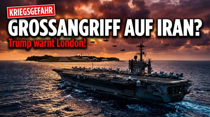 Trumps Warnung an London: „Gebt Diego Garcia nicht her!" – Steht ein Großangriff auf den Iran bevor?