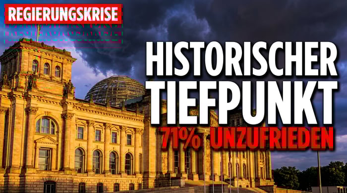 Vertrauenskrise: Deutsche strafen Merz-Regierung mit historischem Tiefpunkt ab