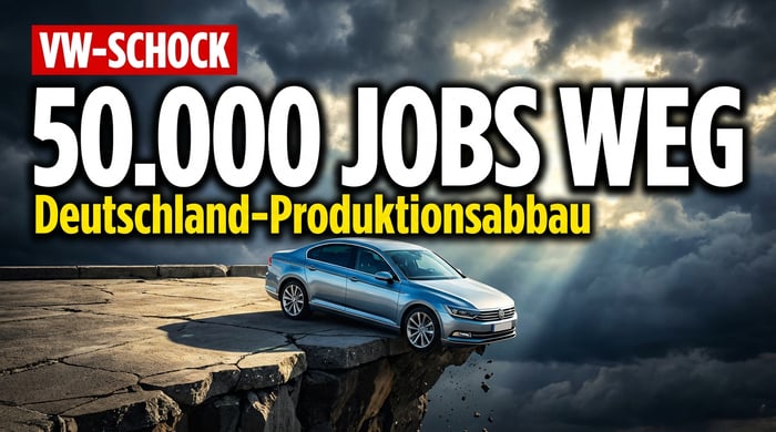Volkswagen in der Abwärtsspirale: Eine Million Autos weniger – und 50.000 Jobs auf dem Schleudersitz