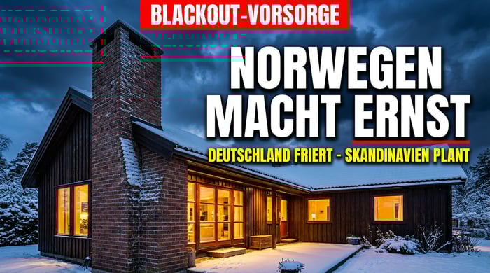 Während Deutschland friert: Norwegen macht Blackout-Vorsorge zur Pflicht