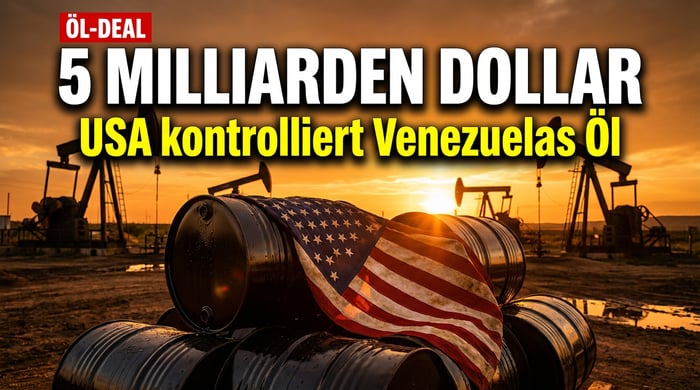 Washingtons Griff nach Venezuelas Ölschatz: Fünf Milliarden Dollar unter US-Kontrolle