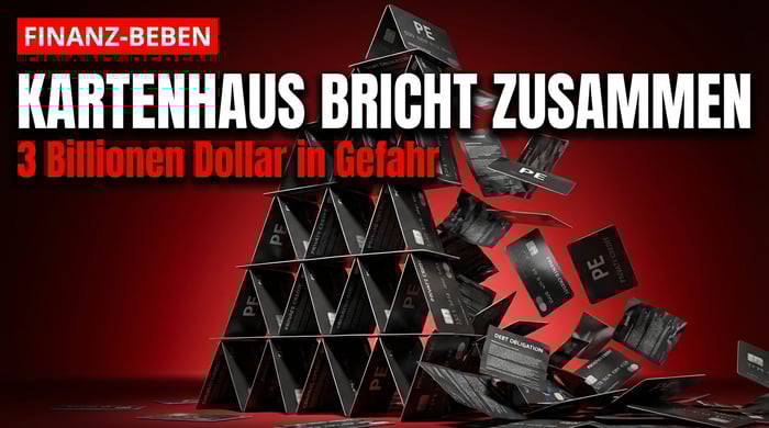 Wenn das Kartenhaus wackelt: Private Credit droht die Private-Equity-Branche in den Abgrund zu reißen