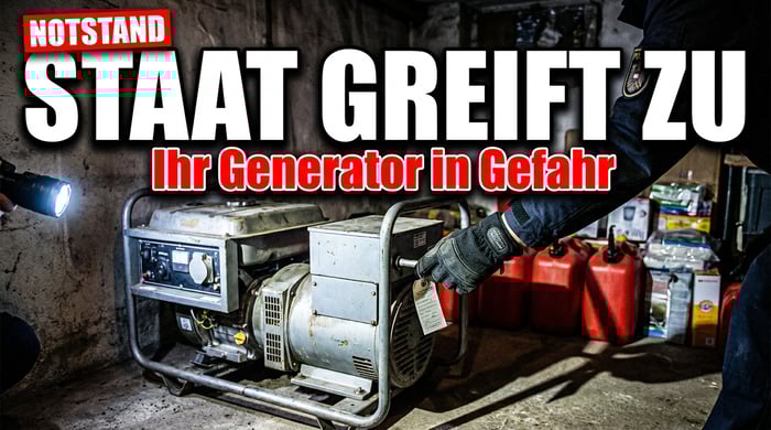 Wenn der Staat im Blackout zugreift: Ihr Generator, Ihr Diesel, Ihr Problem