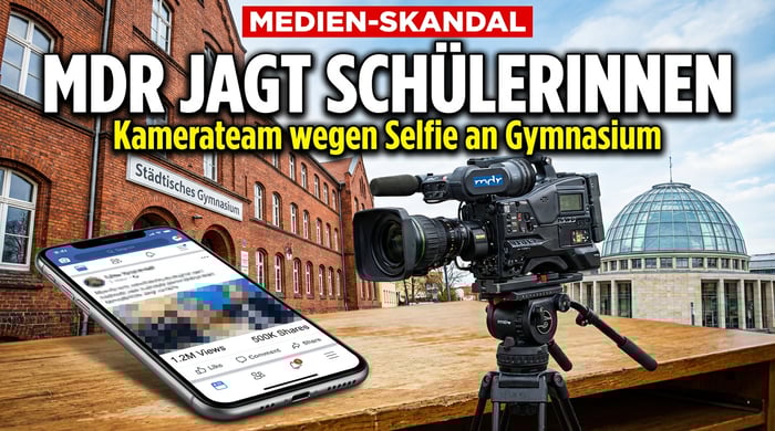 Wenn ein Selfie zum Staatsakt wird: MDR ermittelt gegen lächelnde Schülerinnen