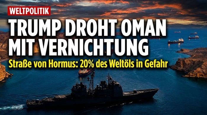 "Wir sprengen euch in die Luft": Trumps Drohung gegen Oman entlarvt die wahre Natur amerikanischer Weltmachtpolitik