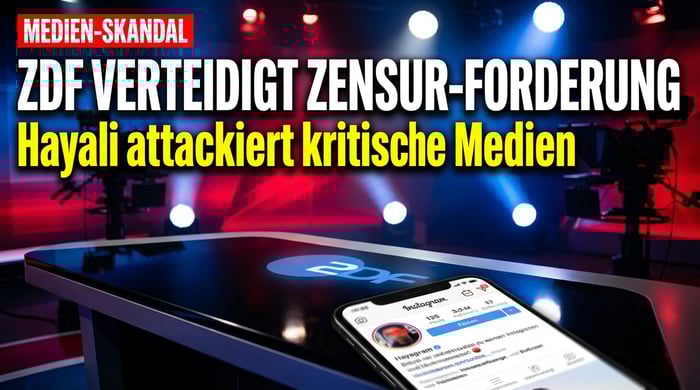 ZDF-Moderatorin verteidigt Zensur-Befürworter: Hayali attackiert kritische Medien