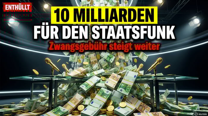 Zehn Milliarden Euro für den Staatsfunk: Der öffentlich-rechtliche Rundfunk schwimmt im Geld der Bürger