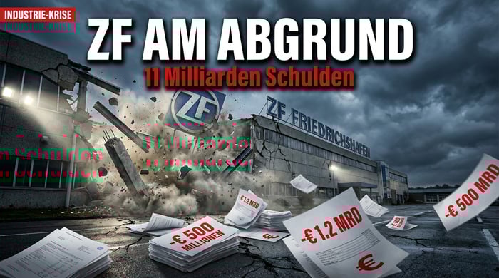 ZF am Abgrund: Deutschlands Autozulieferer versinkt in Milliardenschulden