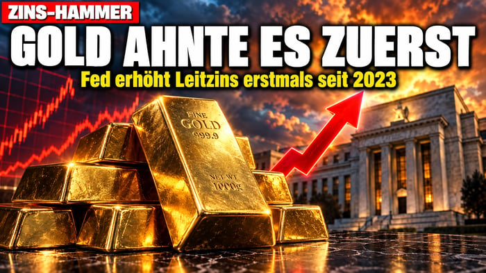 Zins-Hammer der Fed: Warum Gold die Wende früh ankündigte