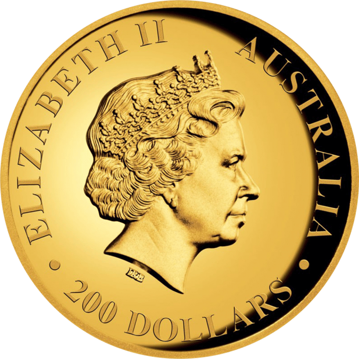 Abbildung der Wertseite: Königin Elizabeth II., Umschrift ELIZABETH II und AUSTRALIA, unten der Nennwert