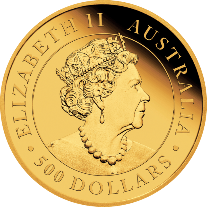 Abbildung der Wertseite: Königin Elizabeth II., Umschrift ELIZABETH II und AUSTRALIA, unten der Nennwert