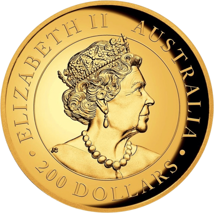 Abbildung der Wertseite: Königin Elizabeth II., Umschrift ELIZABETH II und AUSTRALIA, unten der Nennwert