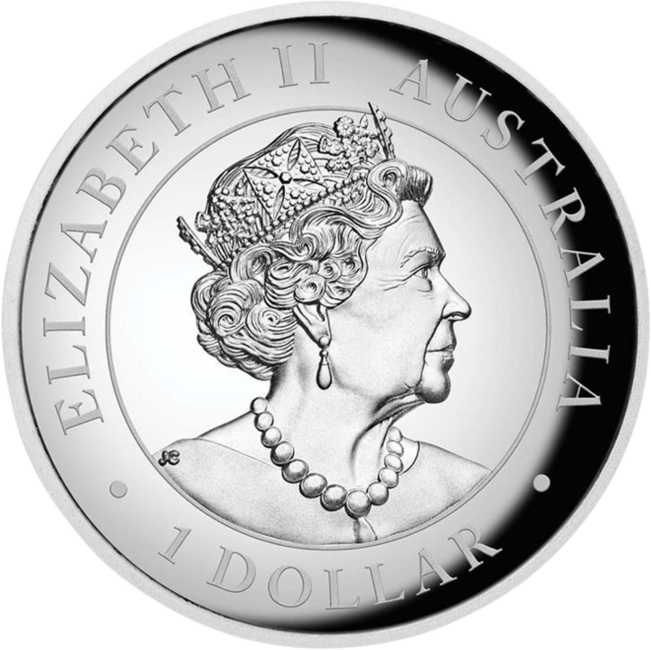 Abbildung der Wertseite: Königin Elizabeth II., Umschrift ELIZABETH II und AUSTRALIA, unten der Nennwert