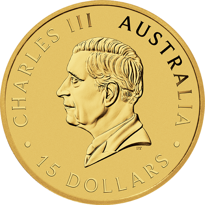 Abbildung der Wertseite: König Charles III. im Profil, Umschrift CHARLES III und AUSTRALIA, unten der Nennwert