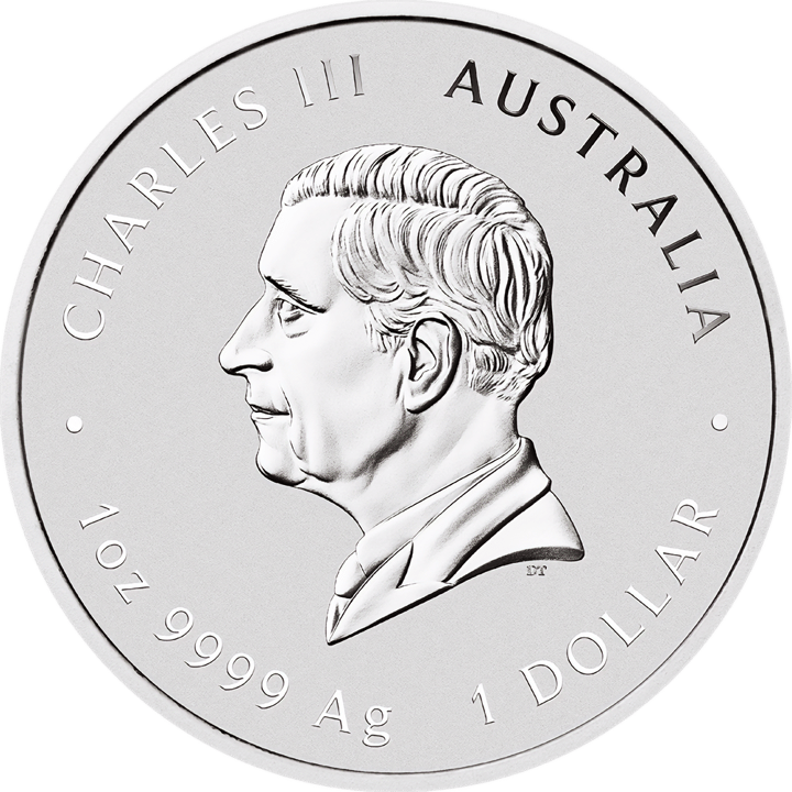 Abbildung der Wertseite: König Charles III. im Profil, Umschrift CHARLES III und AUSTRALIA, unten der Nennwert
