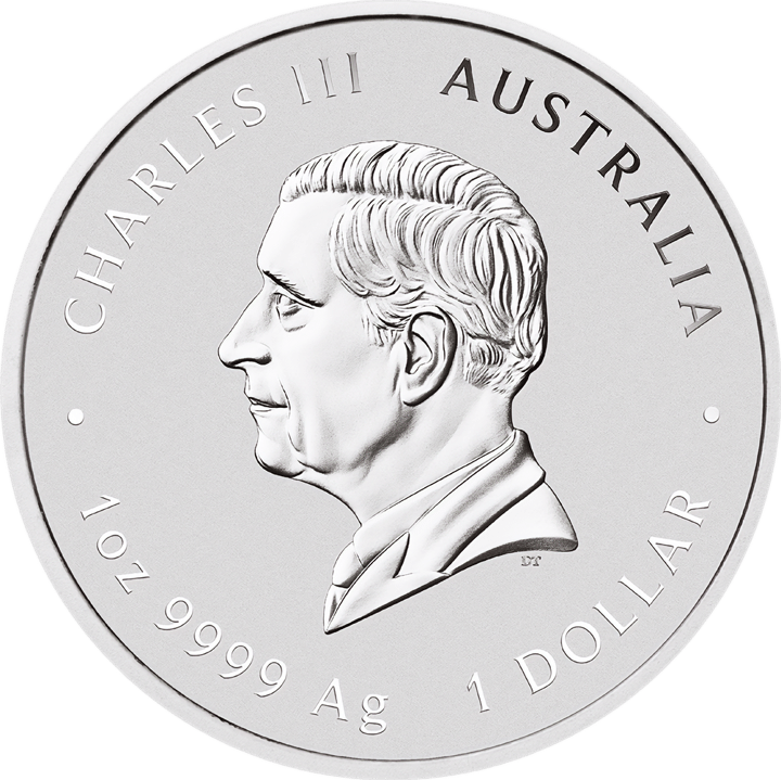 Abbildung der Wertseite: König Charles III. im Profil, Umschrift CHARLES III und AUSTRALIA, unten der Nennwert
